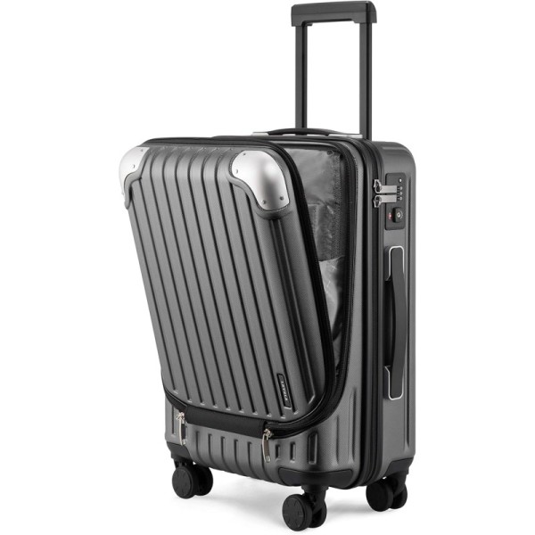 Level Grace Ext Carry On Luggage Airline Approved Expandable